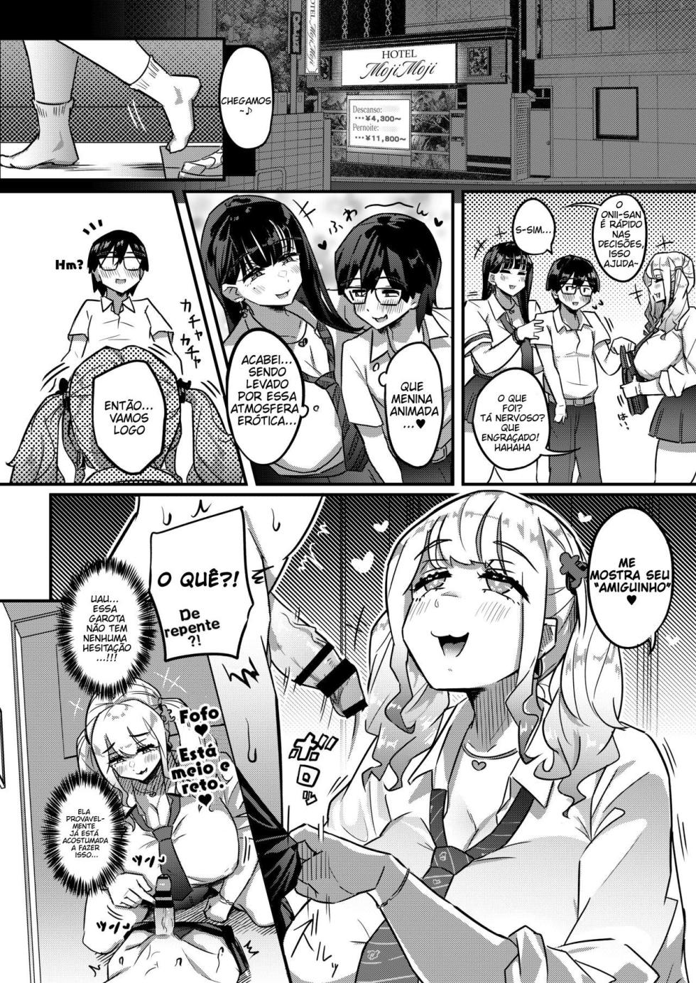 [Uniyaa (Ikinari Mojio)] Muchimuchi Warikiri JK [Portuguese-BR] - Page 5