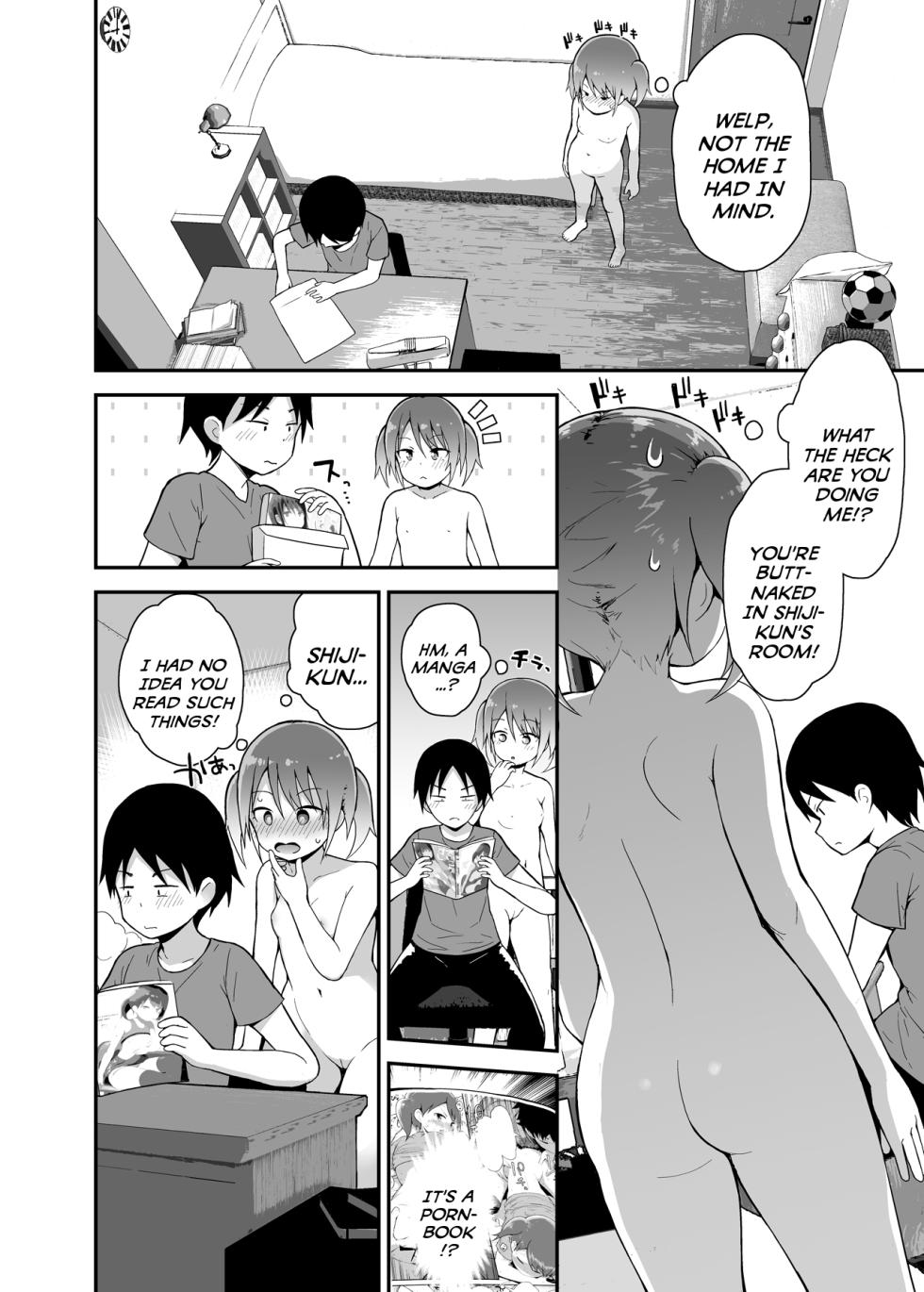 [Pico Pico Labyrinth (Fujisaka Lyric)] Dosukebe na Yayoi-chan | Yayoi-chan The Invisible Pervert [English] {Mistvern} [Digital] - Page 7