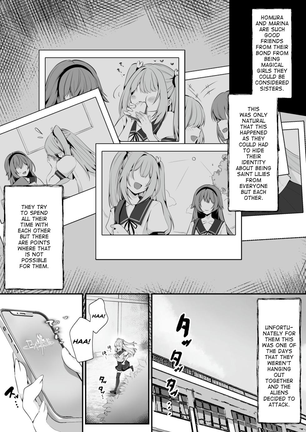 [Seika Kairaku Shoten (Erutoria, Kumakko)] Mahou Shoujo Saint Lily ~Ai to Seigi no Heroine ga Teki Kanbu ni Sennou Choukyou sare Kairaku ni Ochiru made~ [English] - Page 10