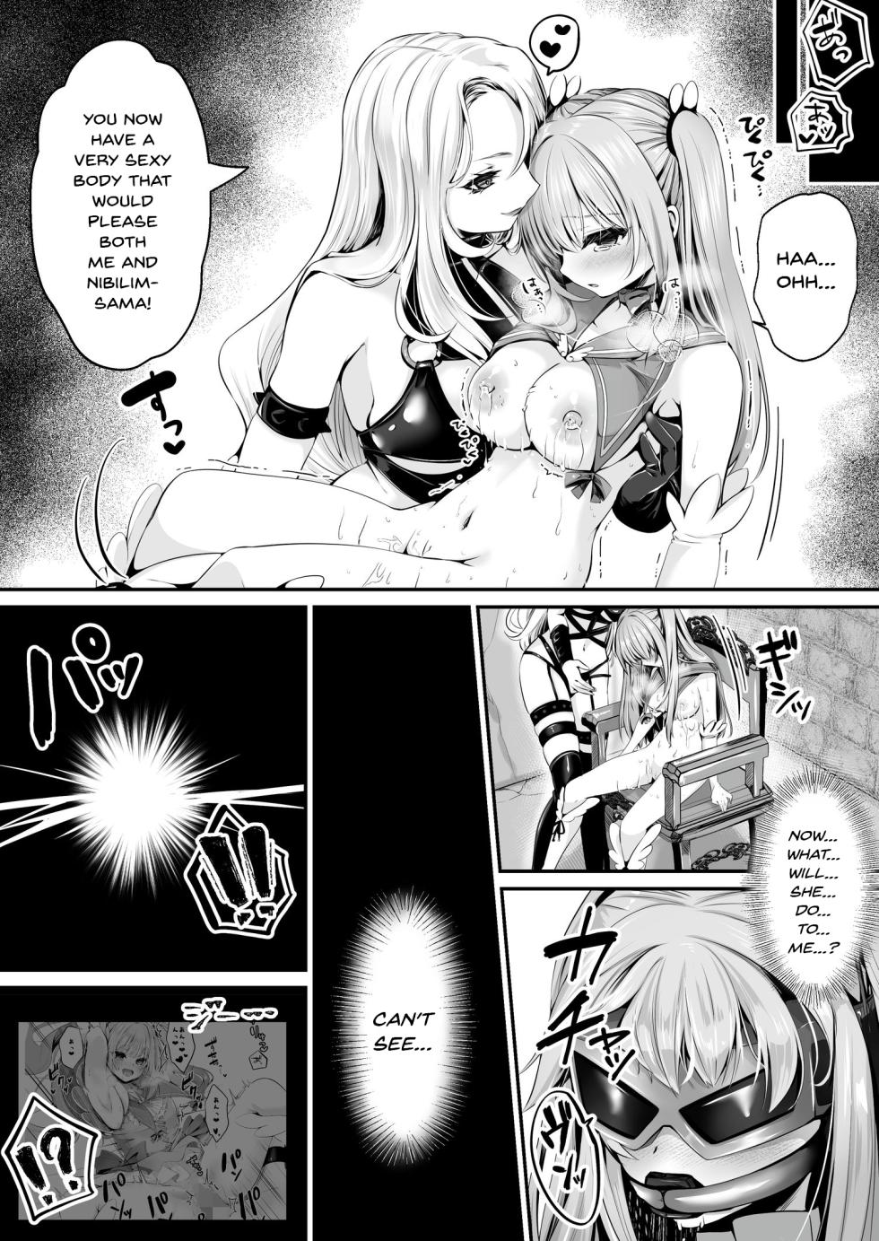 [Seika Kairaku Shoten (Erutoria, Kumakko)] Mahou Shoujo Saint Lily ~Ai to Seigi no Heroine ga Teki Kanbu ni Sennou Choukyou sare Kairaku ni Ochiru made~ [English] - Page 35