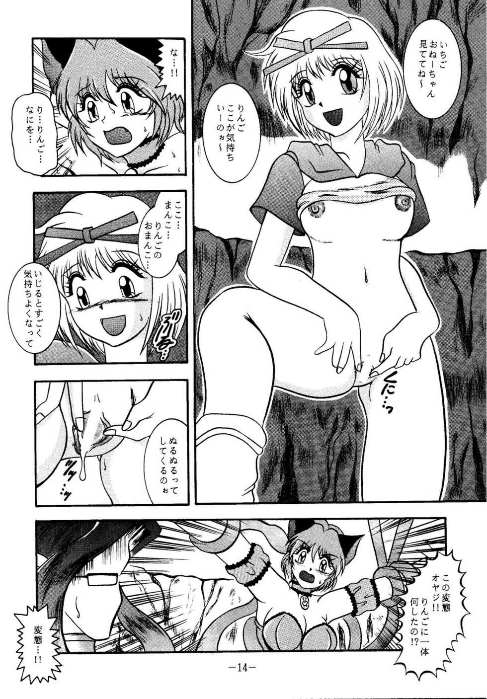 (SC19) [Studio Kyawn (Murakami Masaki, Sakaki Shigeru)] RIBBON APPLE POPS (Tokyo Mew Mew) - Page 14