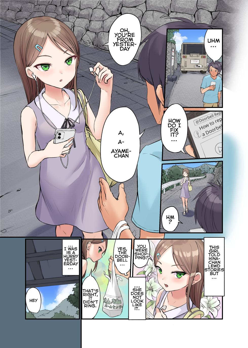[Nijitsuya Kenkyuujo (Toranoko, luch)] Inaka Shoujo to Asobou 3 ~Odosare Aokan Hen~ | Let's play with a Country Girl 3: Outdoor Blackmail Sex Edition [English] [Digital] - Page 2