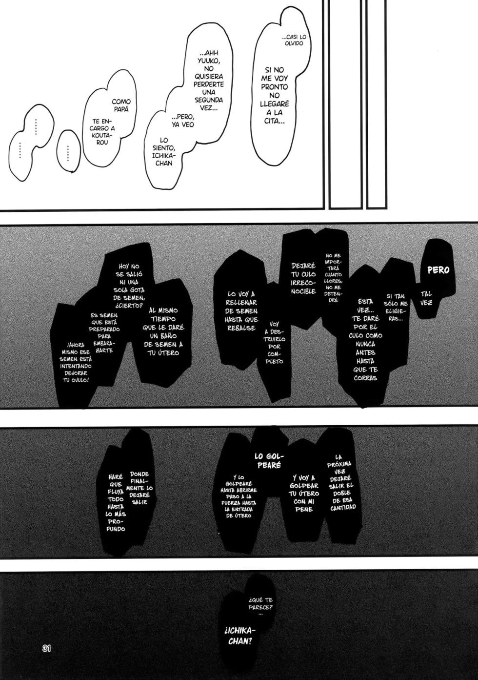 (C97) [Hachimin (Eightman)] Kazoku Gurumi | Muñeca Familiar [Spanish] [Tratante] - Page 33