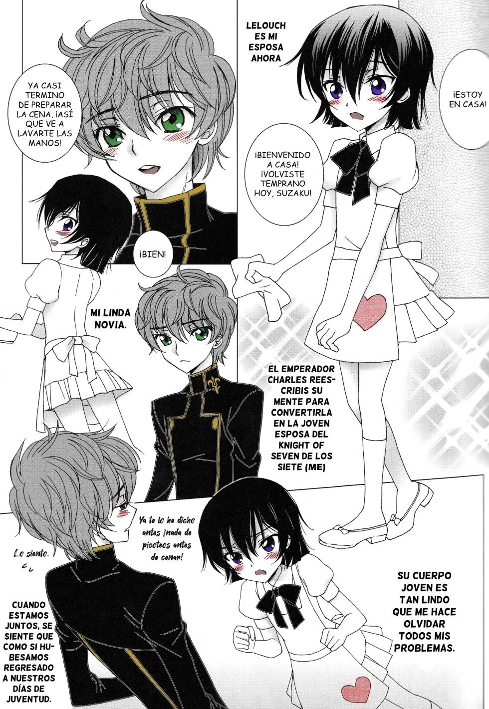 (SUPER21) [MAX&COOL. (Sawamura Kina)] Lucky Sukebe Miracle Drug (CODE GEASS: Lelouch of the Rebellion) [Spanish][Renasentista_313] - Page 4
