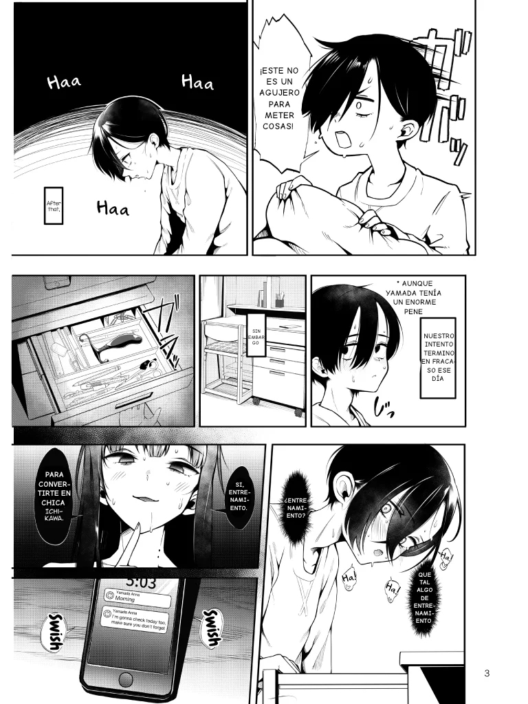[Daiichi Yutakasou (Chiku)] Boku no teisou ga yabai yatsu (Boku no Kokoro no Yabai Yatsu) [Spanish][Suteno_arts][Incomplete] [Digital] - Page 4