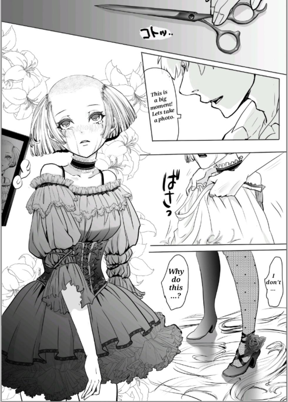 [adel] 髪を切る漫画 [English] - Page 14