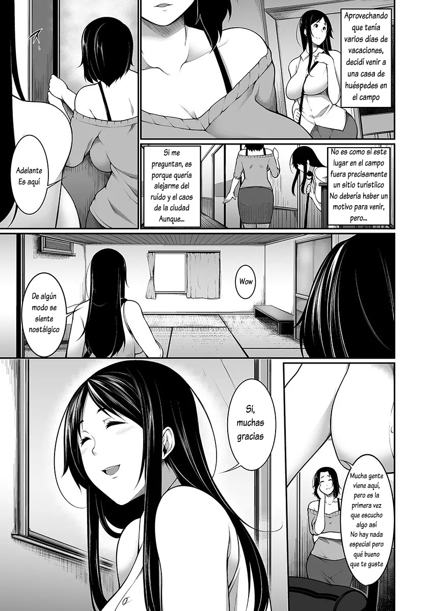 [Sakamata Nerimono] H e no Hurdle ga Hiku Sugiru Mura ~Joshidaisei ga Natsuyasumi ni Otozureta no wa Daretodemo Yacchau Mura Deshita~ Ch. 01 [Spanish] [Lovely Diablesse Scan] [Digital] - Page 5