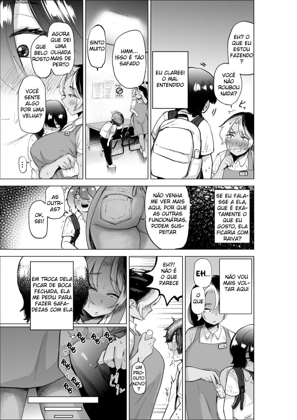 [takaya (Fukuhara Takaya)] Manbiki Shounen to Part no Hitozuma | O Garoto Ladrão e a Dona de Casa de Meio Período [Portuguese-BR] - Page 6