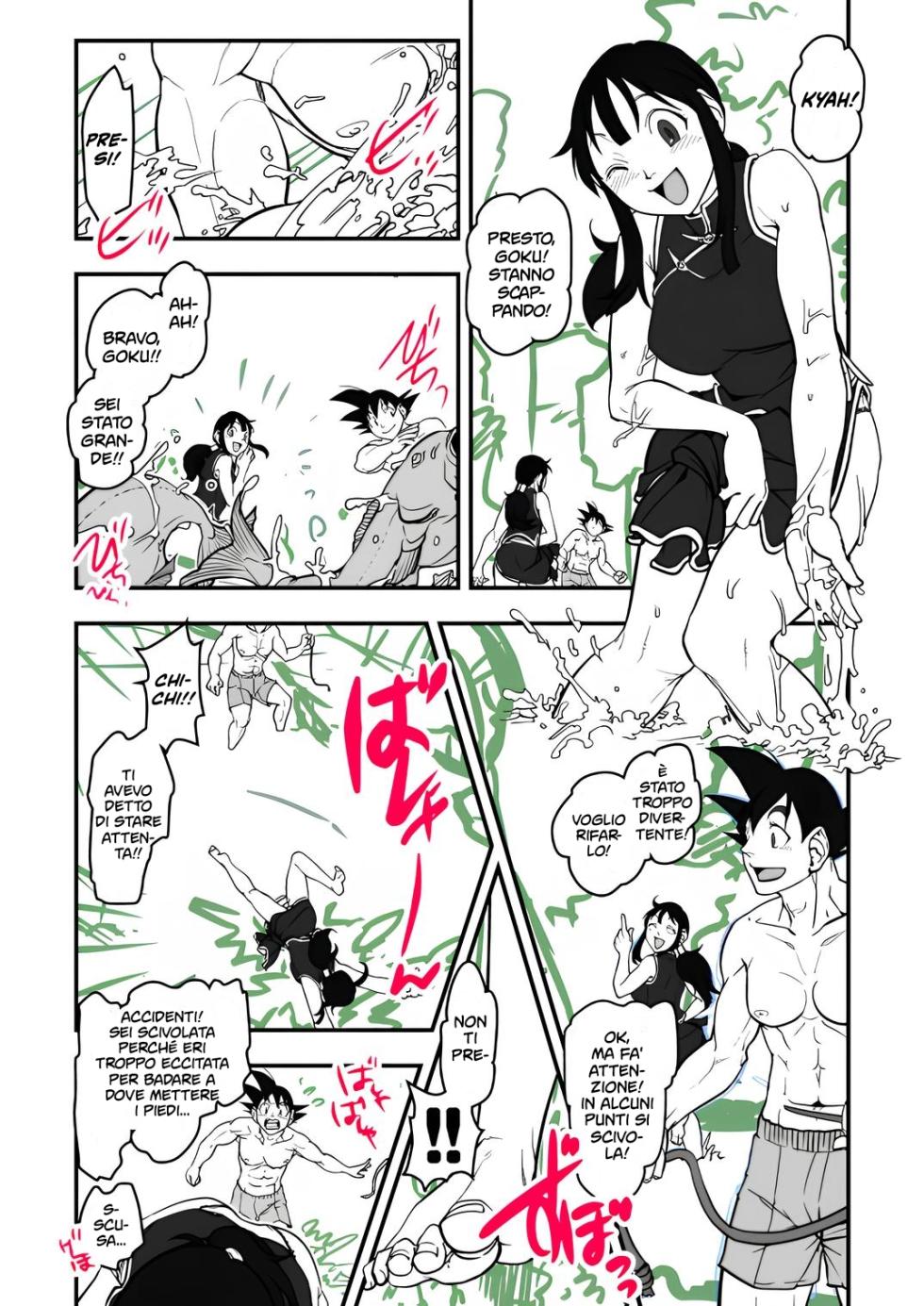 [Harunaga Makito] La Storia di Goku e Chichi nell'Arco degli Anni Ch. 1-3 (Dragon Ball Z) [Italian] {Hentai Fantasy} - Page 31