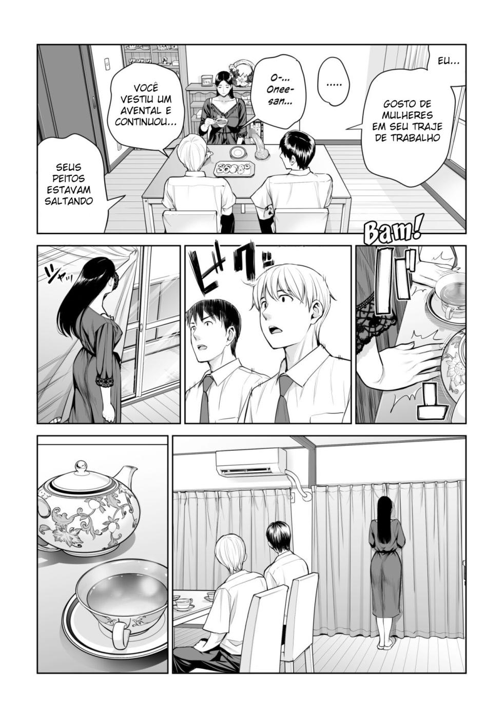 [HGT Labo] Kurokami Onna no Fudeoroshi ~Himitsu no Heya de Nakadashi Sasete Ageru wa~ [Portuguese-BR] - Page 29