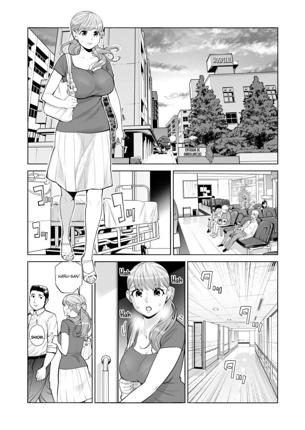 [HGT Labo] Akaneiro ni Somaru Wakazuma ~Byoushitsu de Boku no Tsuma ga Netorareta~ | Uma Jovem Esposa Decide Fazer um Acordo Ch. 1-2 [Portuguese-BR] - Page 9