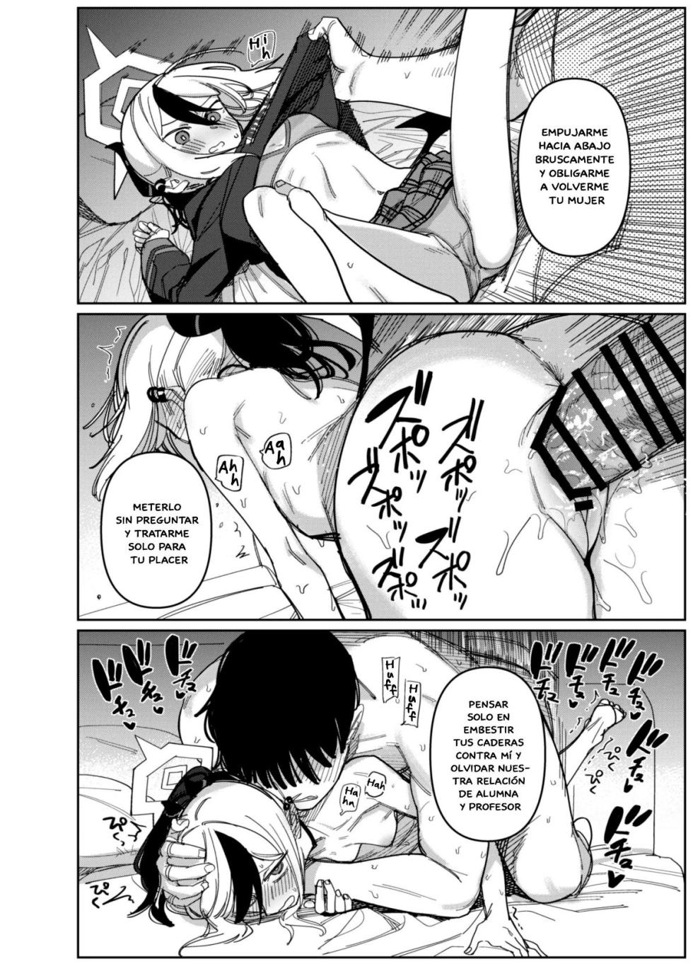 [PYPYworks (Syamonabe)] Onikata Kayoko wa Konna Koto Shinai. Part. 2 (Blue Archive) [Spanish] [Las Profanadas Scan] [Digital] - Page 8