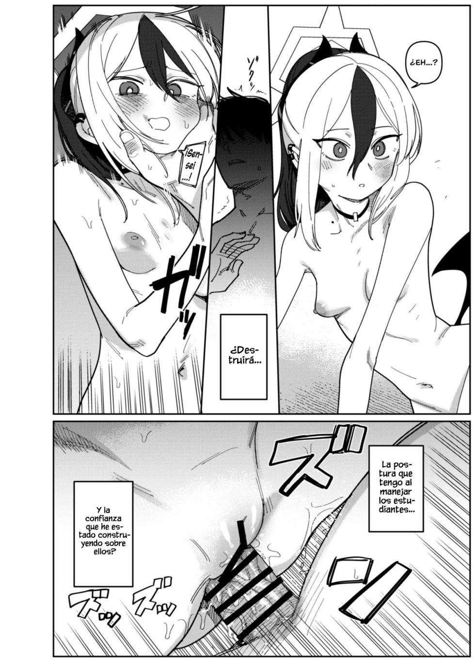 [PYPYworks (Syamonabe)] Onikata Kayoko wa Konna Koto Shinai. Part. 2 (Blue Archive) [Spanish] [Las Profanadas Scan] [Digital] - Page 16