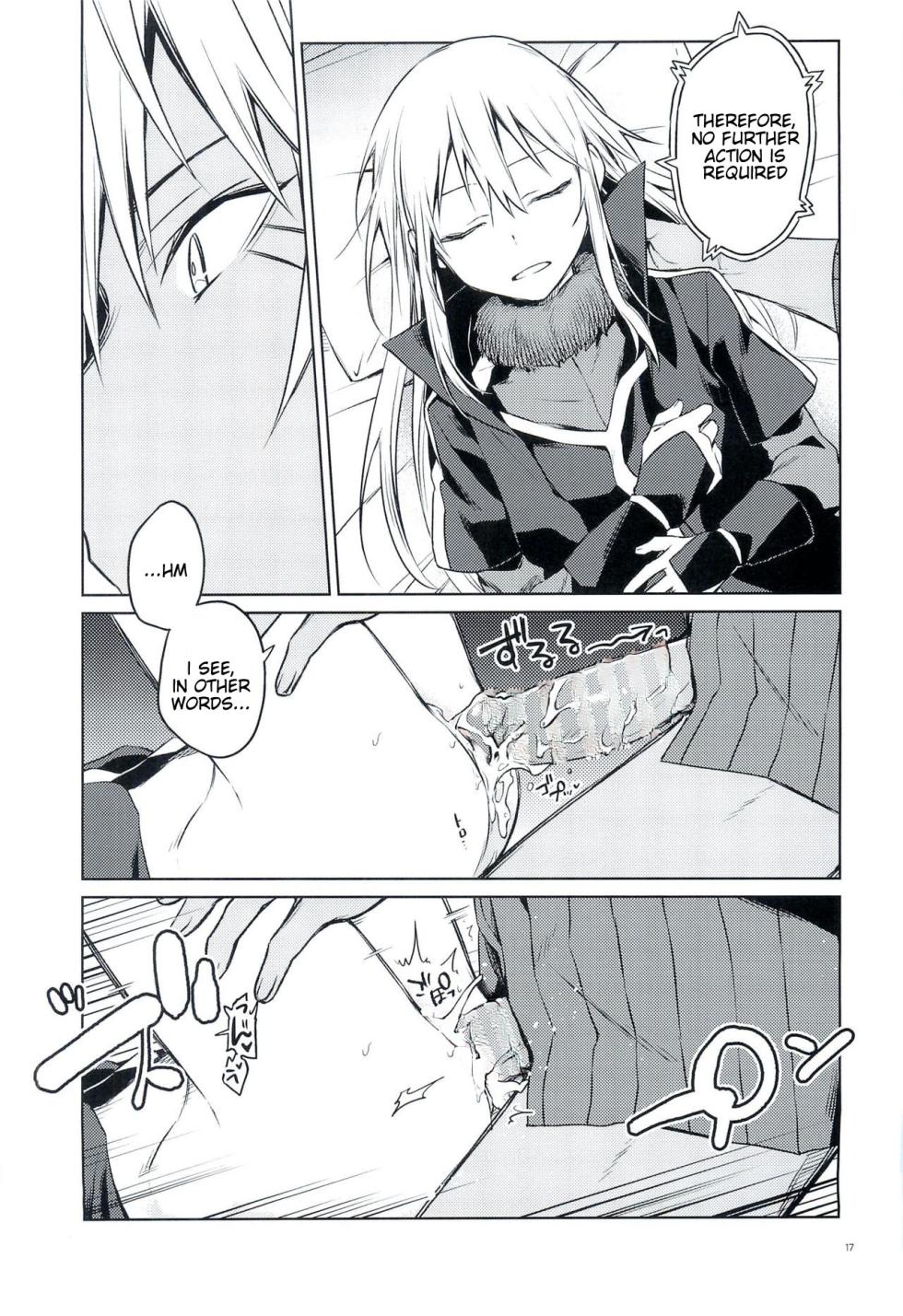 (to infinity) [Kuusou Kyuuka (Mikoto Kei)] Tokunou! Boufuu Maso | Especially Dense Tempest Magicules! (Tensei Shitara Slime datta Ken) [English] [Keksz] [Decensored] - Page 16