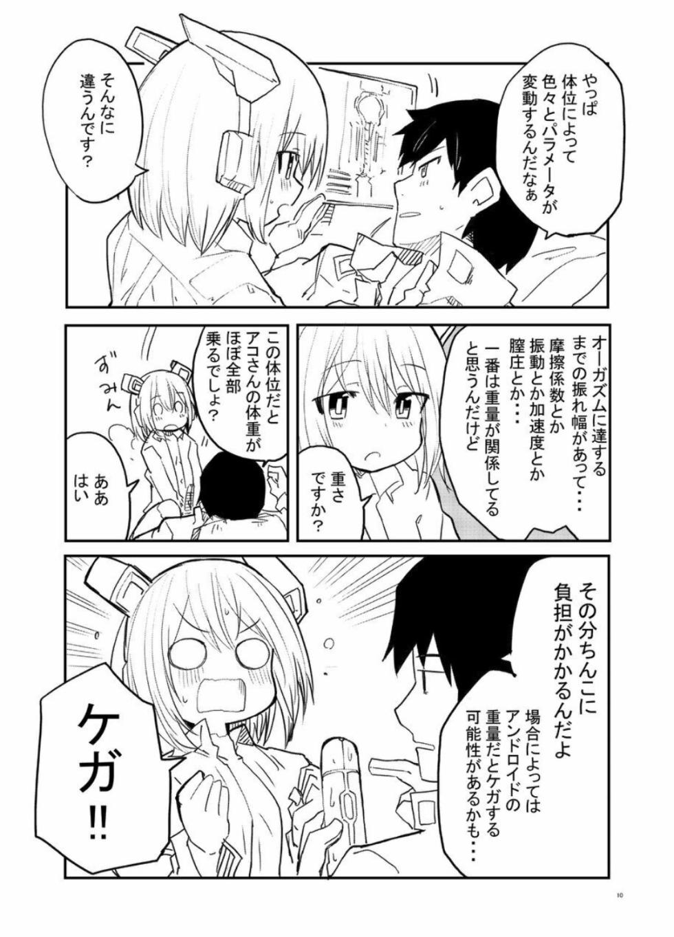 [Kisa Kazuyuki] Sexaroid Kaihatsuka no Nichijou vol. 1-2 - Page 10