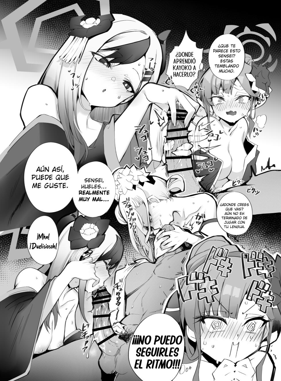 [Armadillo (Renji, Daiji)] Tamari ni Tamatta Seiyoku Uketomemasu Sensei no Koto ga Daisukidakara... Seishori Schedule Go-Youi Shimashita 1＆2 | ¡Yo Me Encargaré De Tu Lujuria Reprimida, Sensei... Nosotras Realmente Te Amamos! 1&2 [Spanish][ElKrei][Digital] - Page 16