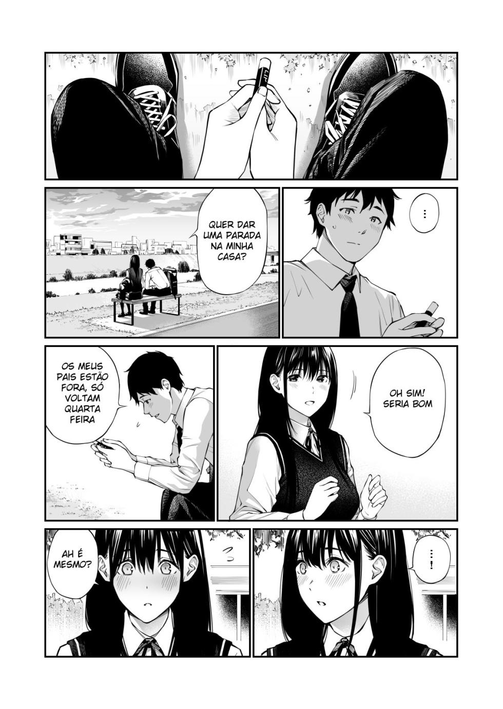 [Team☆Lucky] Kare no Shiranai Himitsu o Irete. | Deposite Os Segredos Que Ele Não Conhece, Dentro Dela. [Portuguese-BR] - Page 8