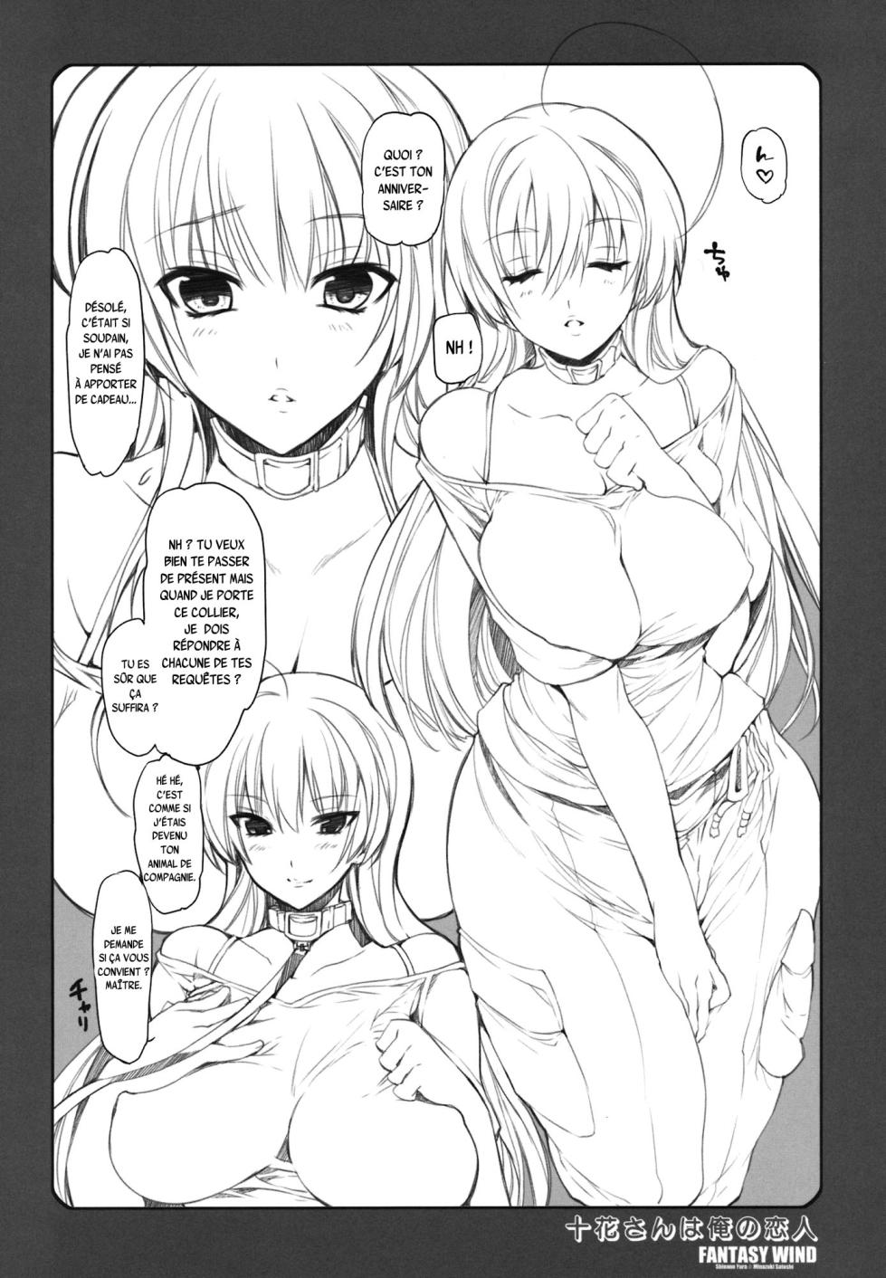 (C83) [FANTASY WIND (Shinano Yura, Minazuki Satoshi)] Touka-san wa Ore no Koibito (Chuunibyou Demo Koi ga Shitai!) [French] {SAXtrad} - Page 5