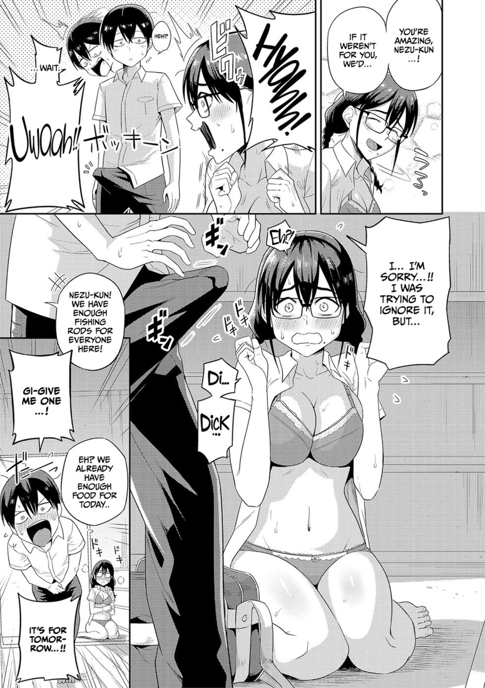 [Makosho] Mujintou de, SEX ni Kyoumi Shinshin na Dosukebe Inkya Joshi-tachi to Harem Life [English] [CulturedCommissions] [Decensored] [Digital] - Page 12