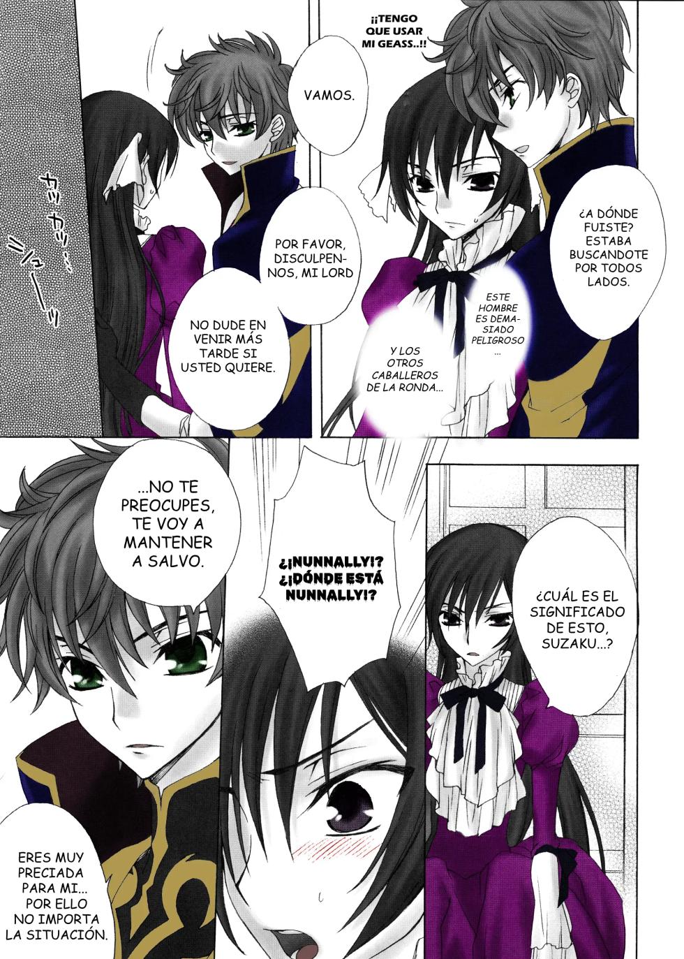 (HaruCC13) [Max & Cool (Sawamura Kina)] Dolce Rose (Code Geass: Lelouch of the Rebellion) [Spanish] [Renasentista_313] - Page 4