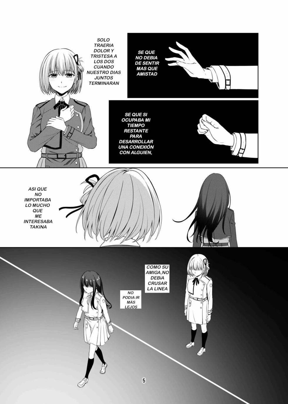 [Kudamonoichizu (Rikuu)] Watashi no Yome ni Narimasenka? (Lycoris Recoil) [Spanish] [UCGY] [Digital] - Page 6