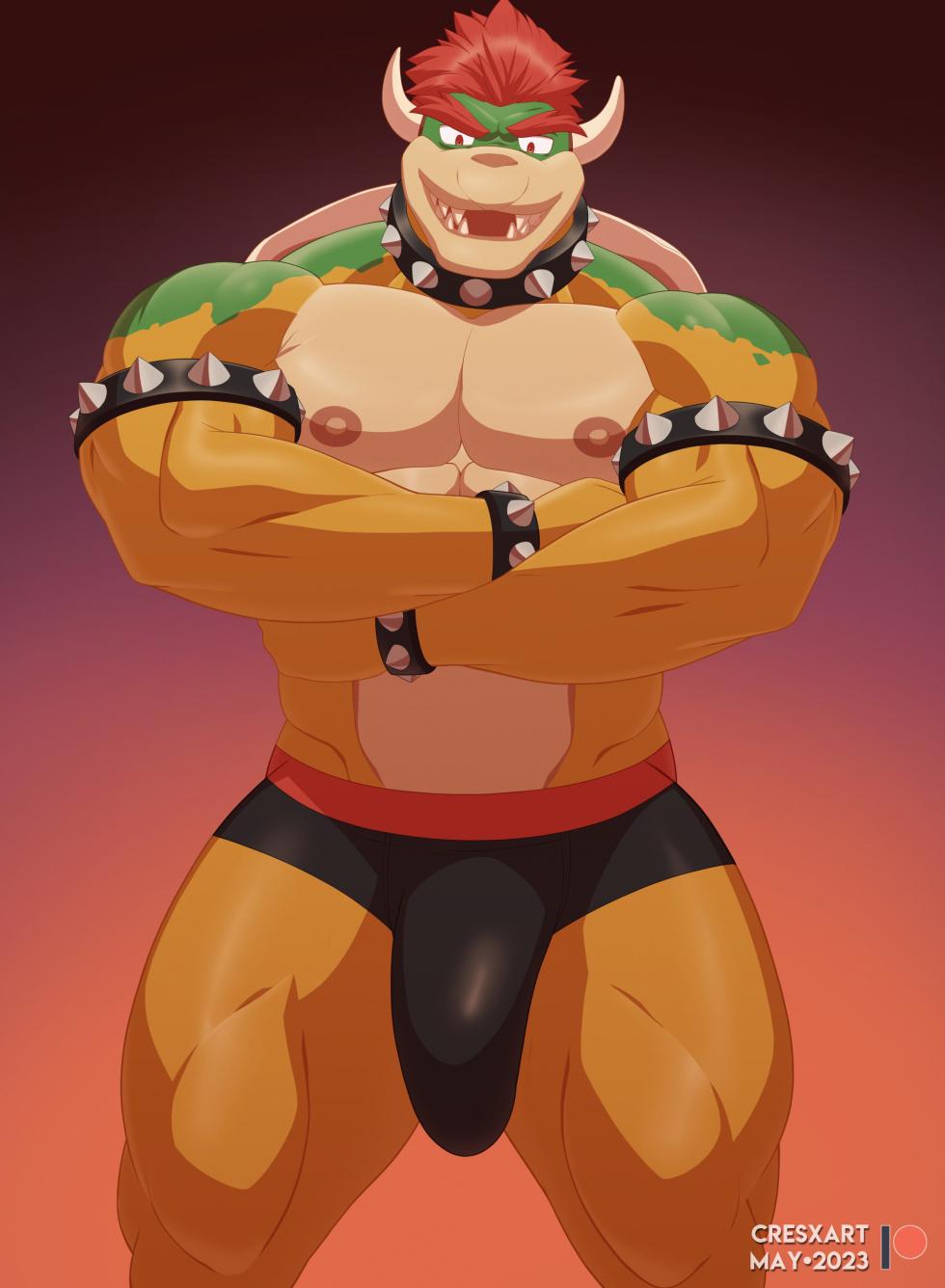[Cresxart] Super Mario Bros. - Bowser x Luigi [w/Textless Alts] - Page 6