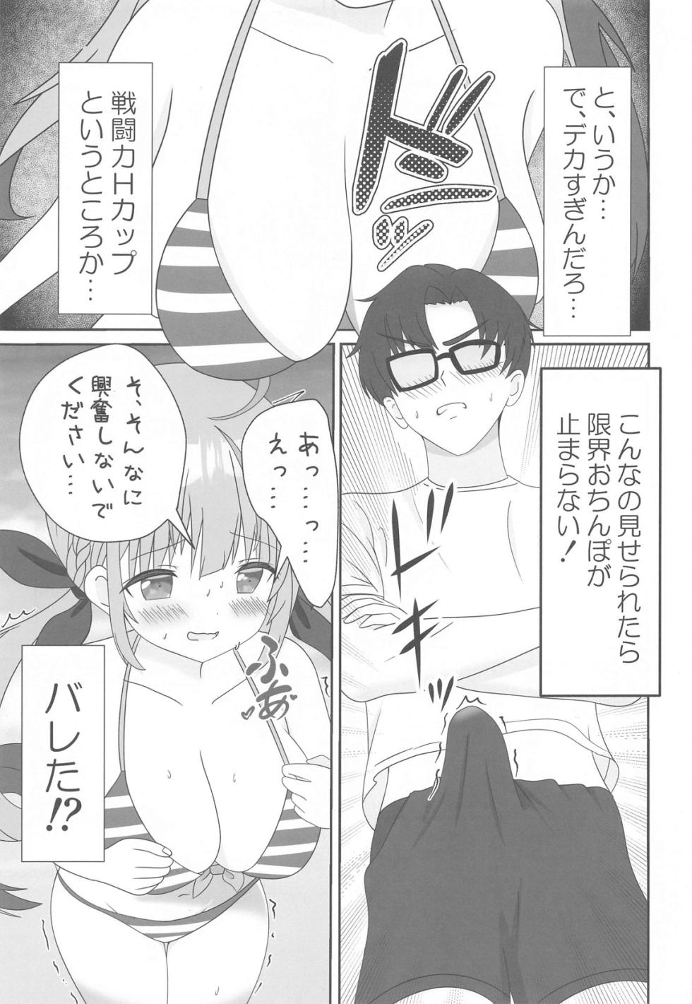 (C104) [Akualium (Hiiragi-sensei)] Itadaki Cosplayer Aqua to Nakayoku Shiyo Hen (Minato Aqua) - Page 6