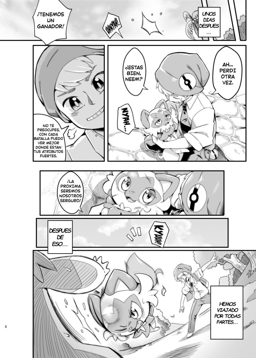 [Tamanokoshi (Tamanosuke)] The Clover Ring (Pokémon Scarlet and Violet) [Spanish][Decensored] [Digital] - Page 7