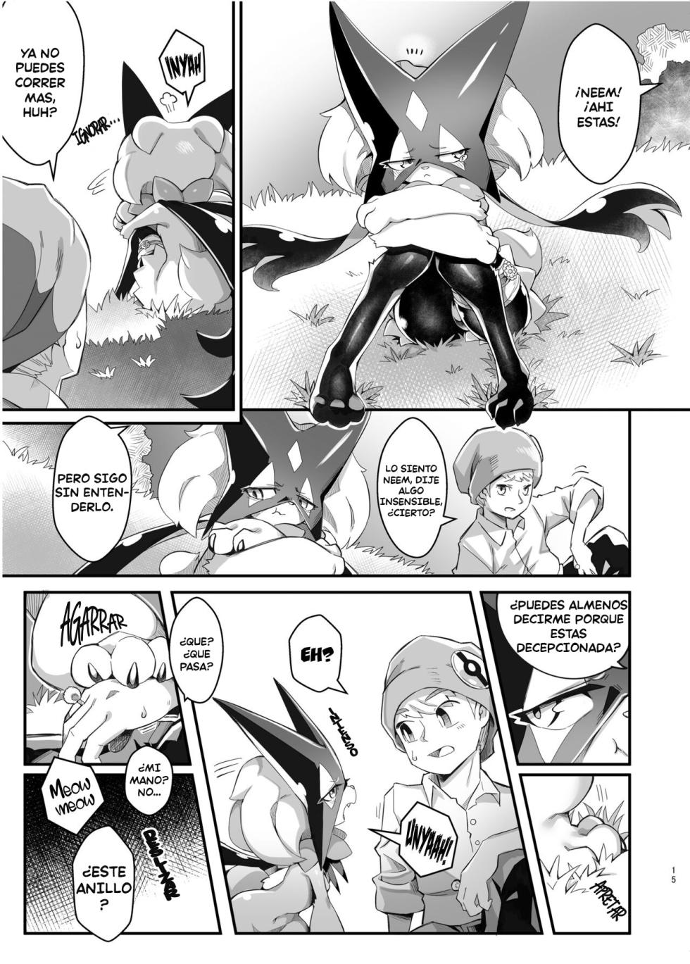 [Tamanokoshi (Tamanosuke)] The Clover Ring (Pokémon Scarlet and Violet) [Spanish][Decensored] [Digital] - Page 14