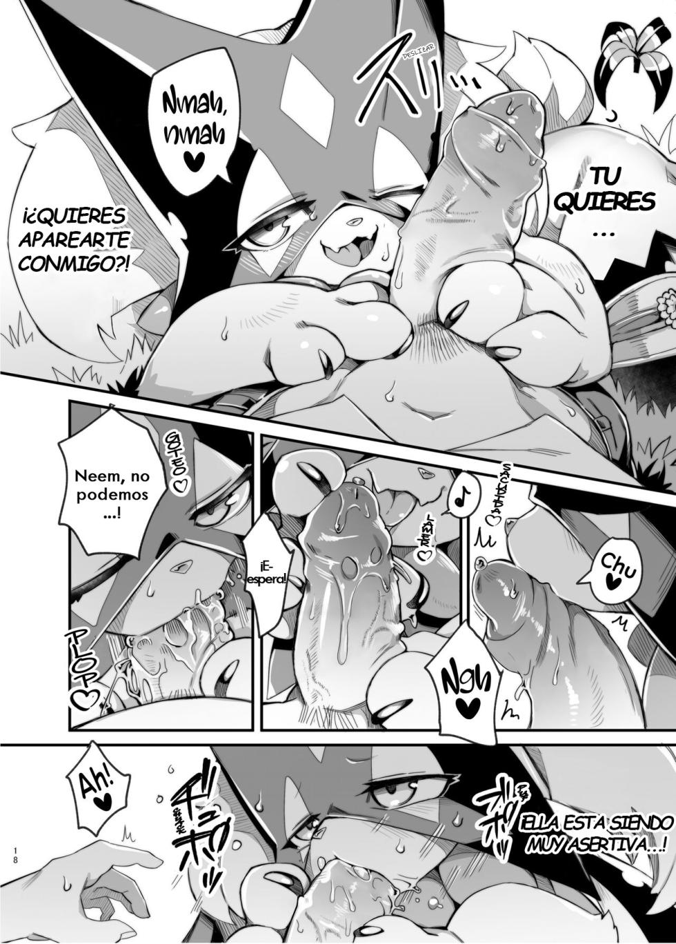 [Tamanokoshi (Tamanosuke)] The Clover Ring (Pokémon Scarlet and Violet) [Spanish][Decensored] [Digital] - Page 17