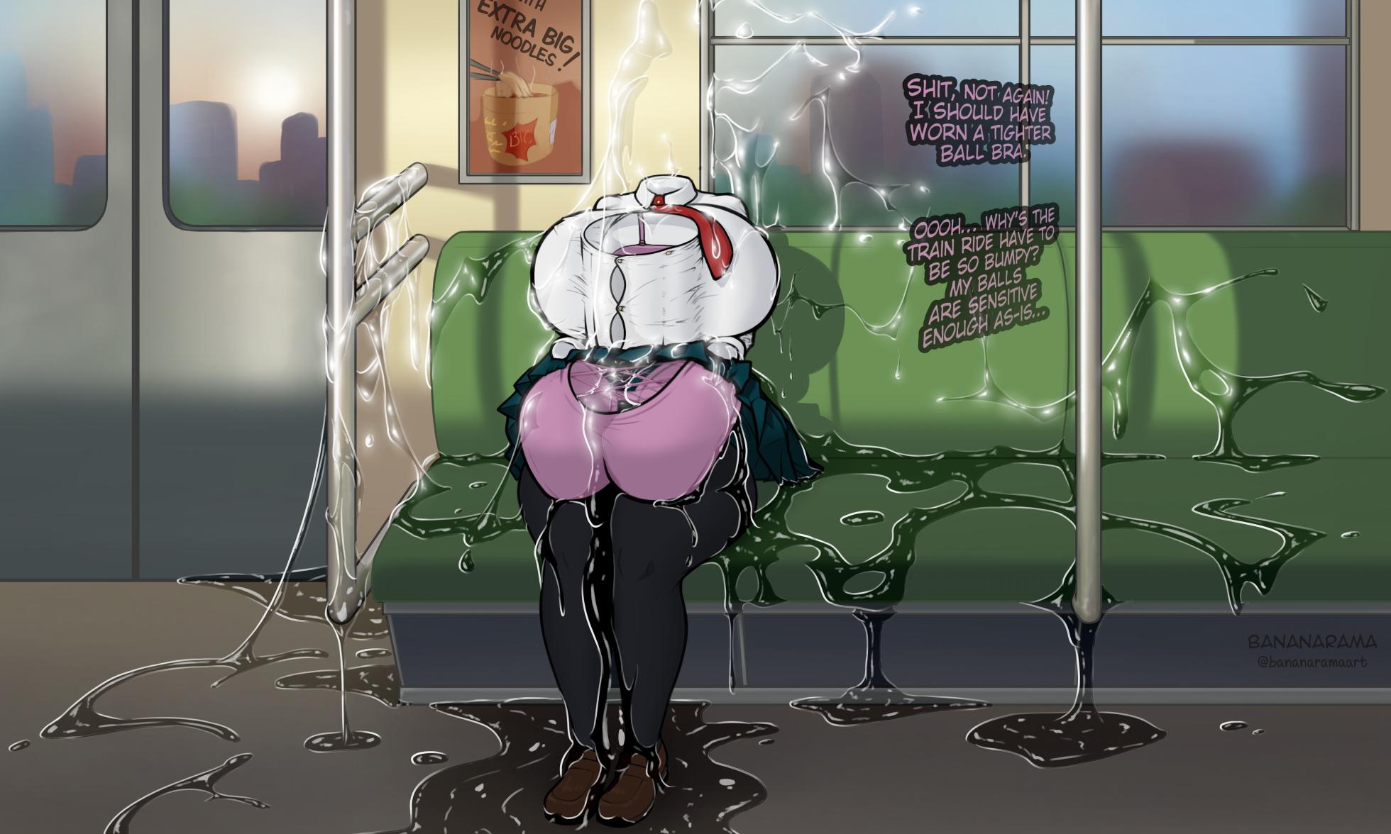 My Futa Academia: Toru On The Train [Bananarama] - Page 7