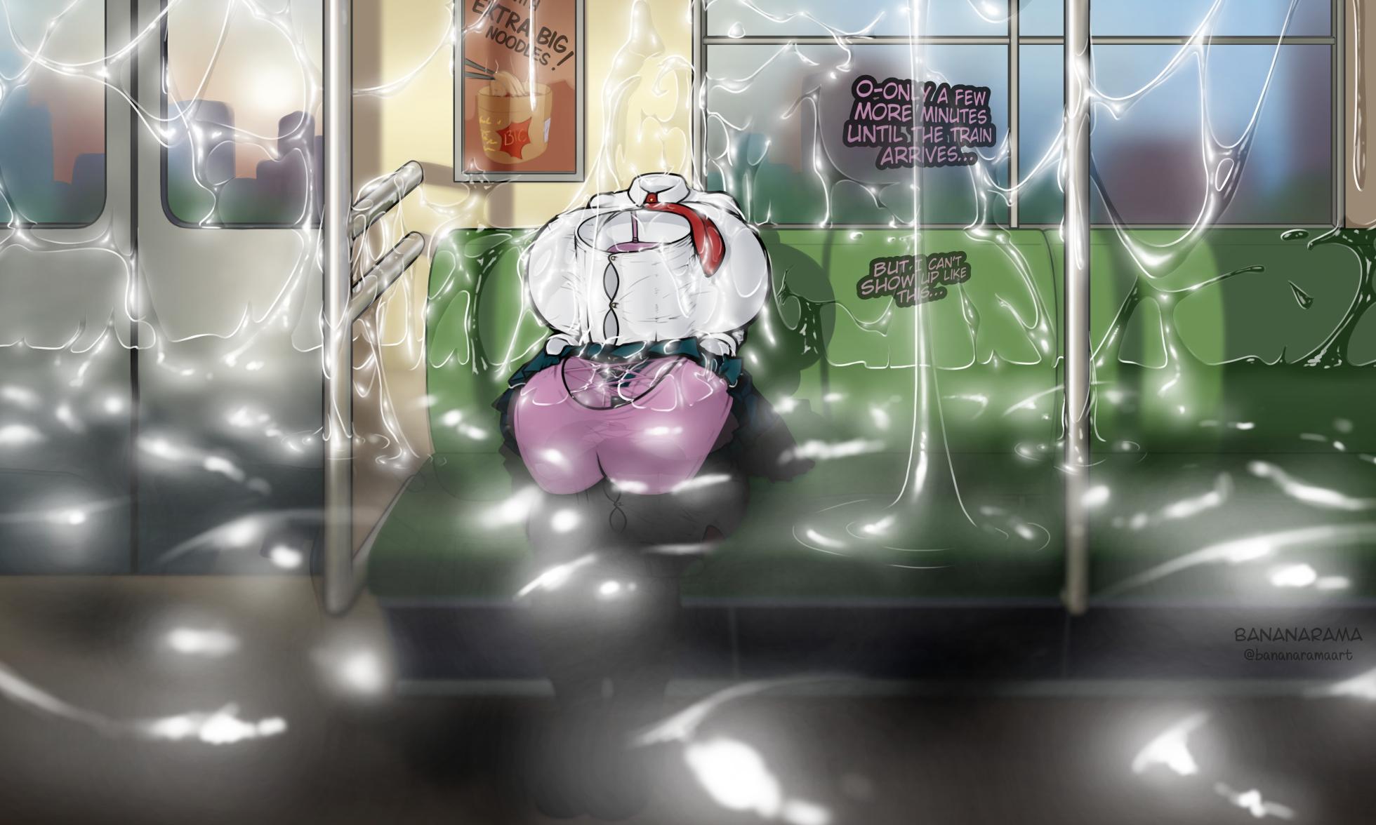 My Futa Academia: Toru On The Train [Bananarama] - Page 12