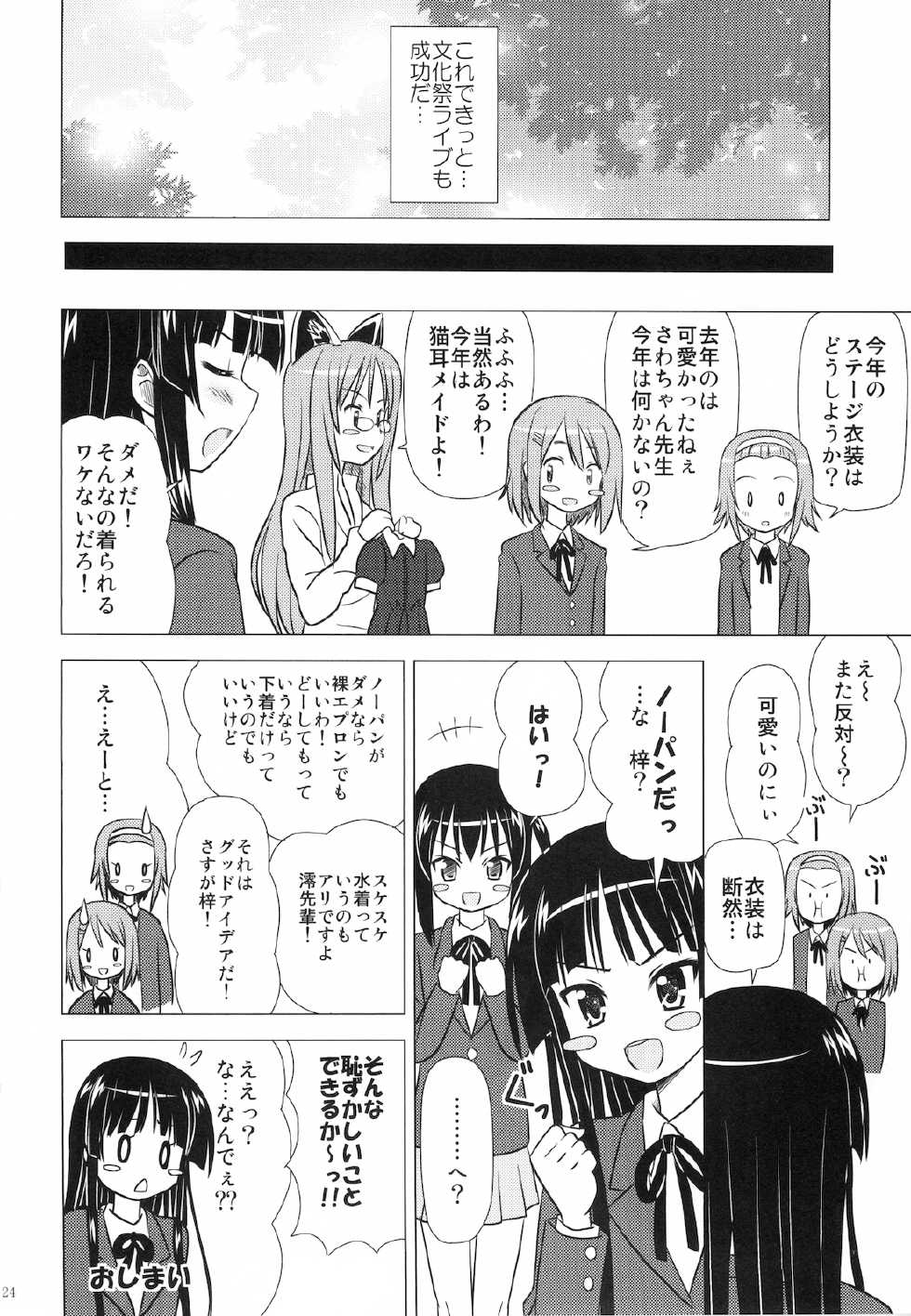 (C76) [Boys Be Gakuen (Ooizumi Daisaku)] Houkago P Time (K-ON!) - Page 26