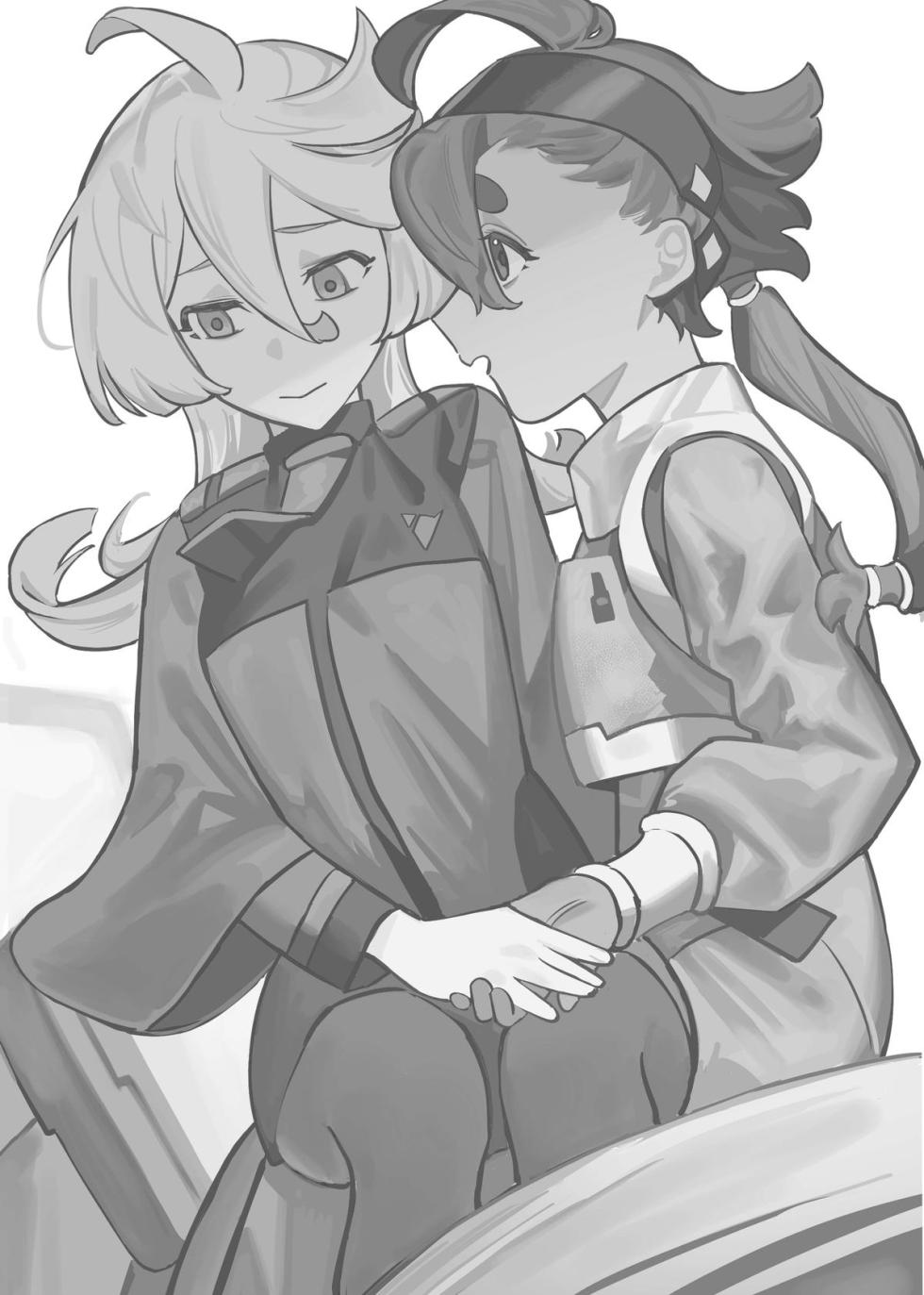 (Comic Horizon 16いつか一緒に輝いて－百合向ONLY)[伽傌]心鎖間(機動戦士ガンダム水星の魔女) - Page 1