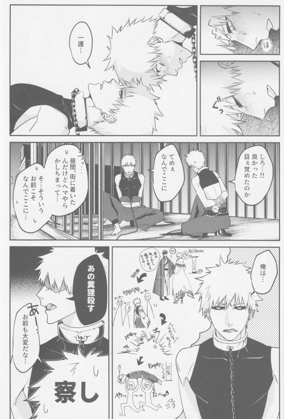 (SUPER BLACK ROBES 2024) [SHIOPAN TABETAI (Kona)]  One Nigh! - One Night Carnival!  (Bleach) - Page 15