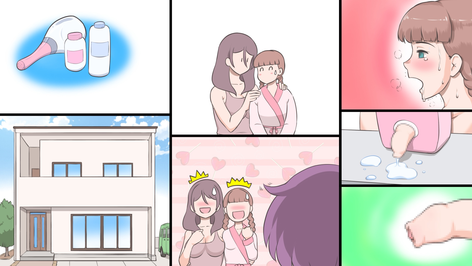 [pink-noise (Mizuiro Megane)] Futanari Syndrome ~Mama to Musume Kozukuri Kyoushitsu | Futanari Syndrome〜Mama and daughter child making classroom [English] - Page 38