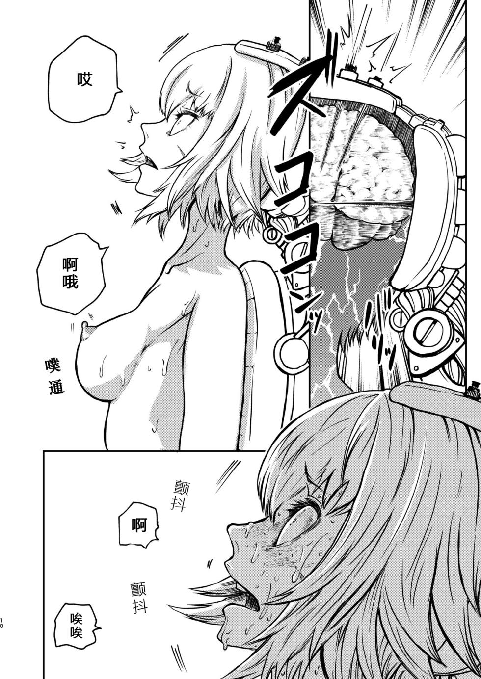 [Mikenekohanten (Sakamoto Kafka)] Youkoso Ryona Musume Channel [Chinese] [Digital] - Page 9