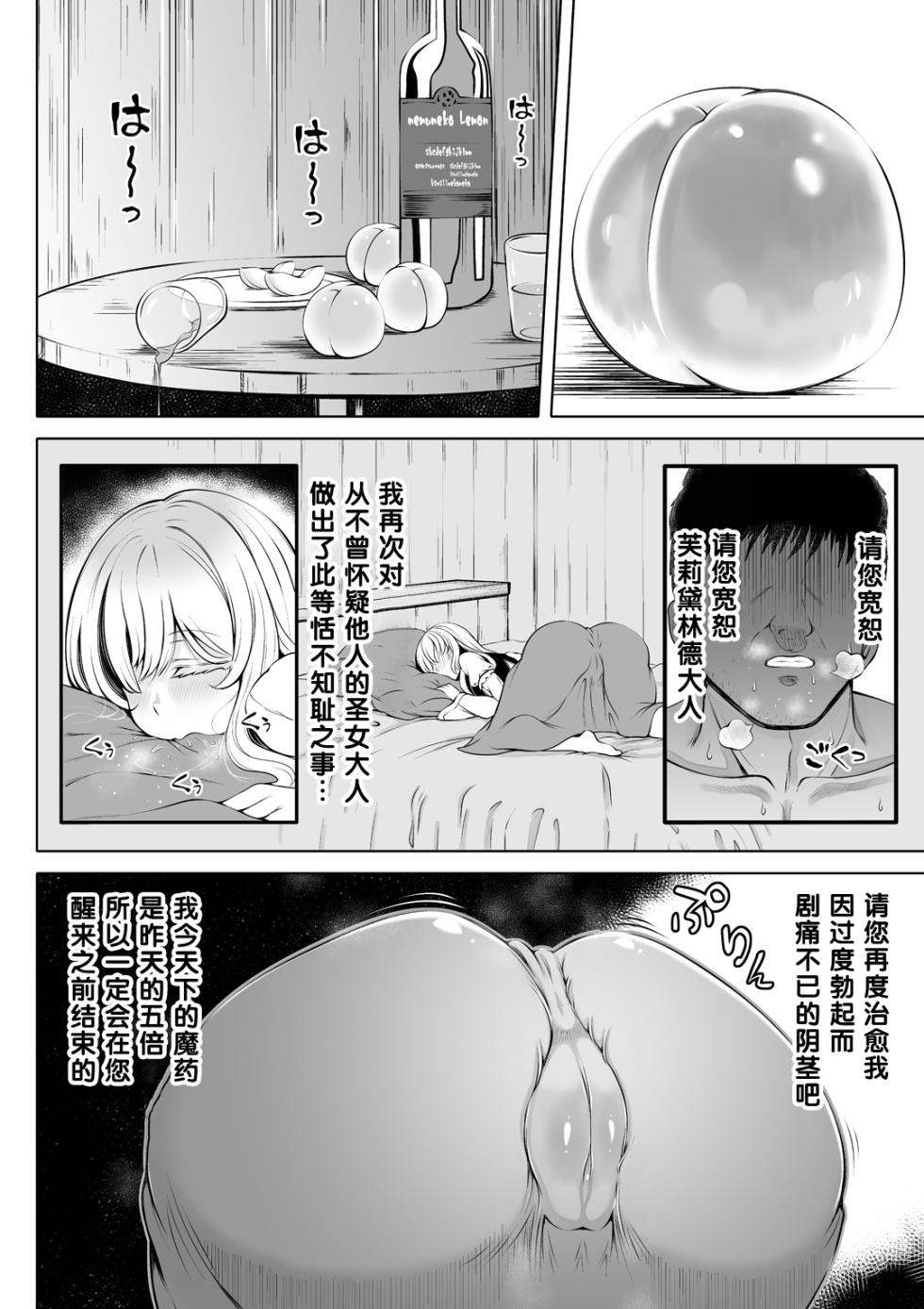 [Nemuneko] Madoromi no Seijo 2 ~Houjou no Seitou~ [Chinese] [是小狐狸哦] - Page 11