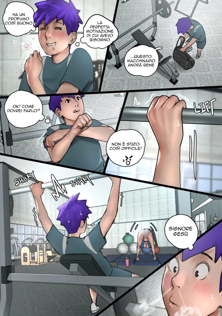 [Scarlett Ann] Lucy Gym Encounter | Prima Volta in Palestra [Italian] - Page 6