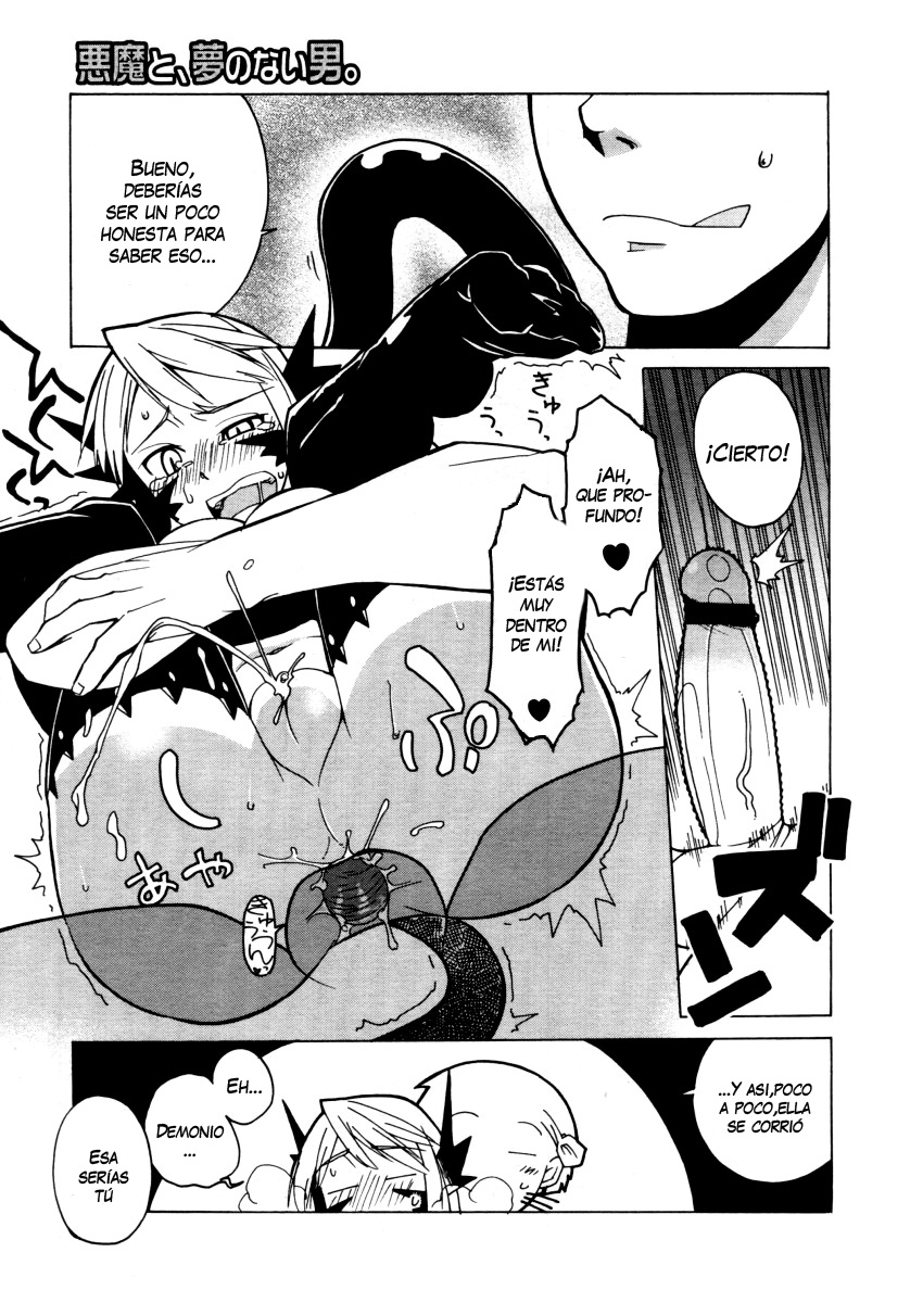 [Takatsu] Akuma to, Yume no nai Otoko. | The Demon and the Dreamless Guy. (COMIC Megastore H 2005-12) [Spanish][VarKatzas666] - Page 13