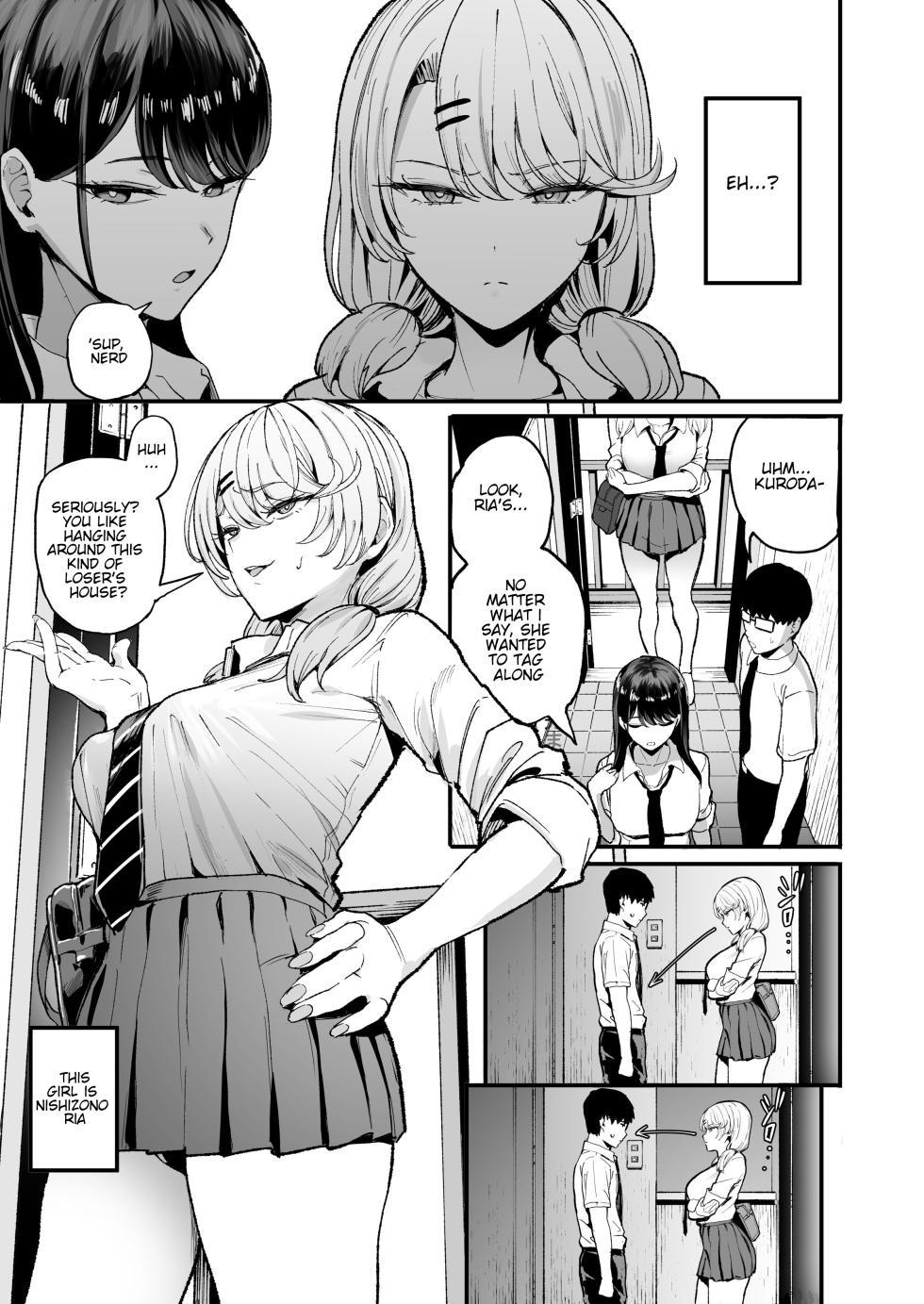 [Amagami Honpo (Manno)] Iribitari Gal ni Manko Tsukawasete Morau Hanashi 3 - The Gyaru I Hang Out with Lets Me Use Her Pussy 3 [English] [Digital] - Page 4
