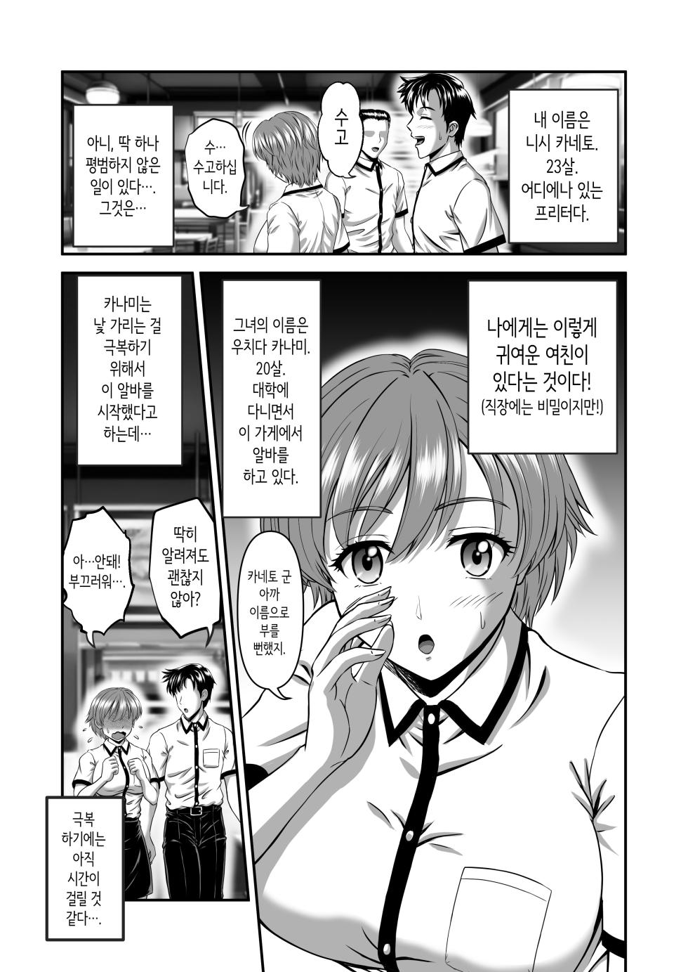 [Tricera Koubou (Toyono Tama)] Kanojo no Mama wa J Cup | 여친 엄마는 J컵 [Korean] - Page 3