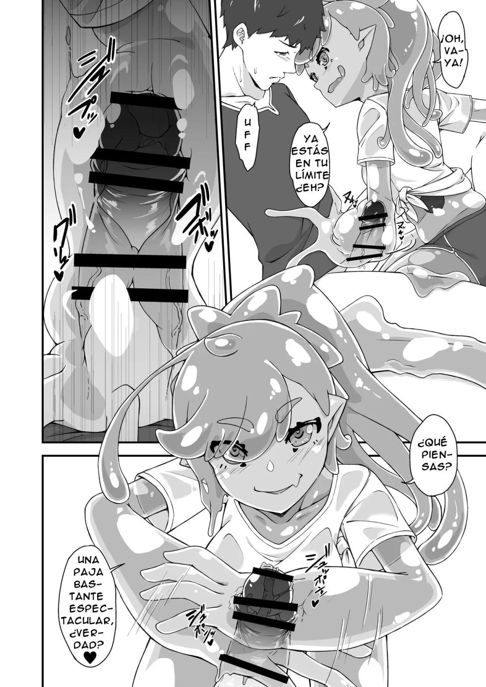 [Kemoyuru (Akahito)] Osananaji wa Slime Musume | Mi Amiga De La Infancia Es Una Niña Limo [Spanish] [Nid]  [Digital] - Page 7