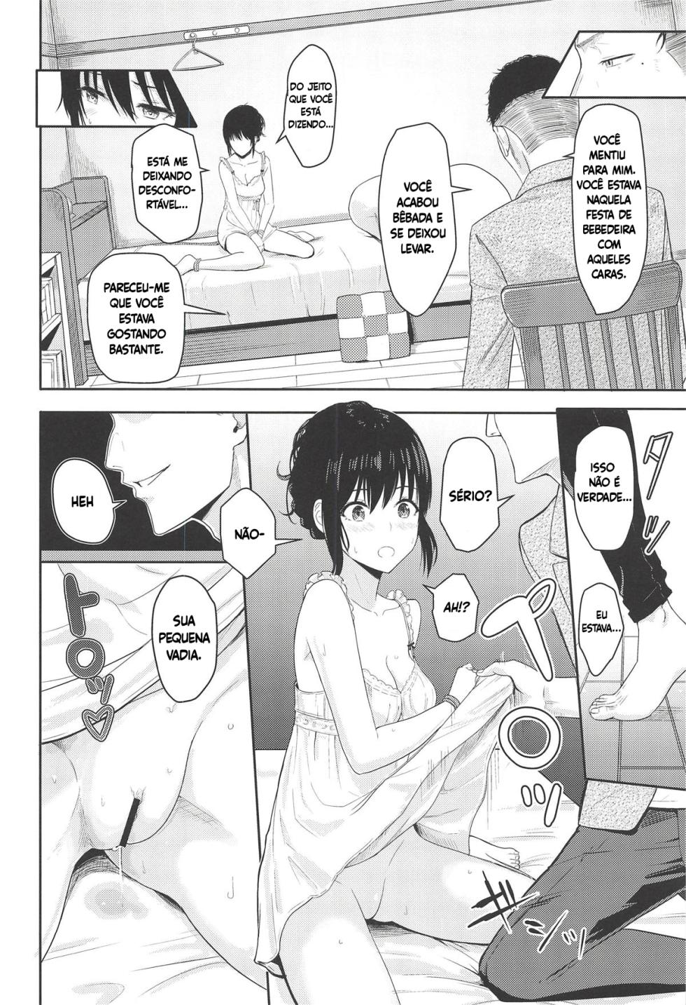 (C94) [Syukurin] Mitsuha ~Netorare 5~ (Kimi no Na wa.) [Portuguese-BR] [Luca-San] - Page 11