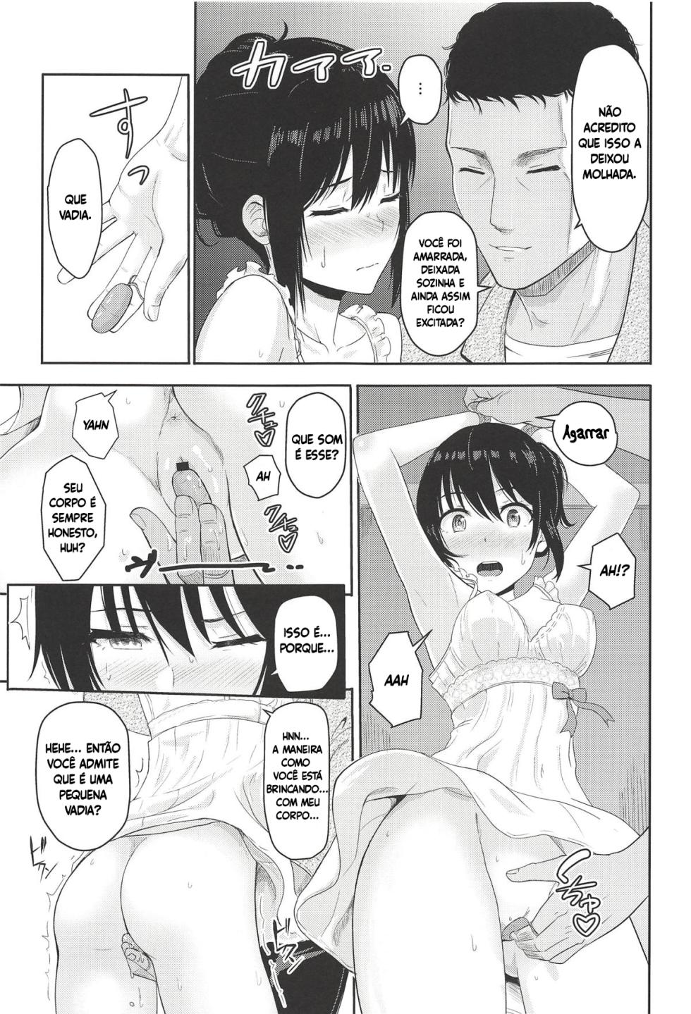 (C94) [Syukurin] Mitsuha ~Netorare 5~ (Kimi no Na wa.) [Portuguese-BR] [Luca-San] - Page 12