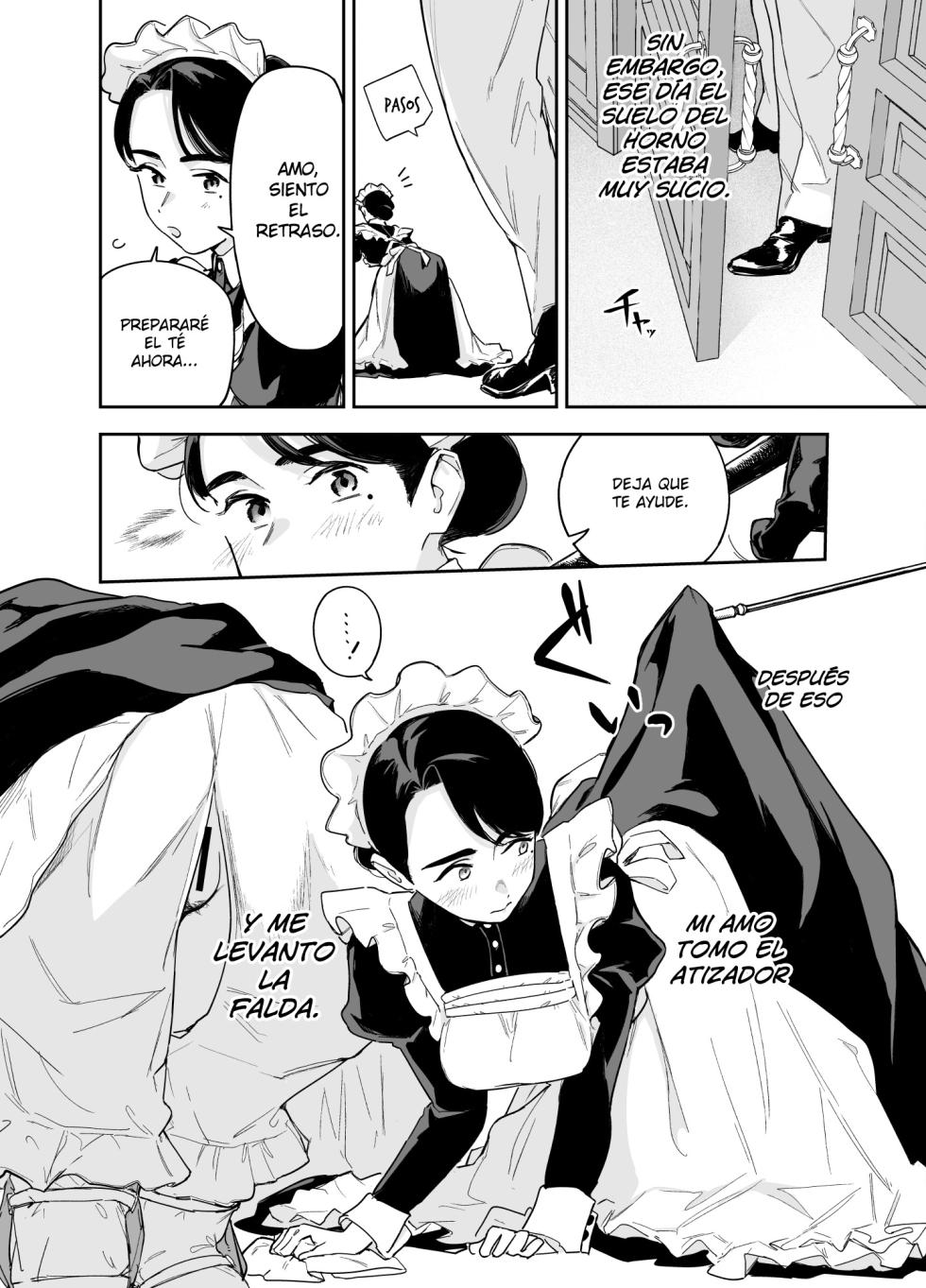 [F no Kottoubako (Onizuka Frill)] Wagaya no Housemaid Bridget Sei no Gohoushi ~Danro Souji kara Kozukuri made~ [Spanish] [Hellsing Scans] - Page 6