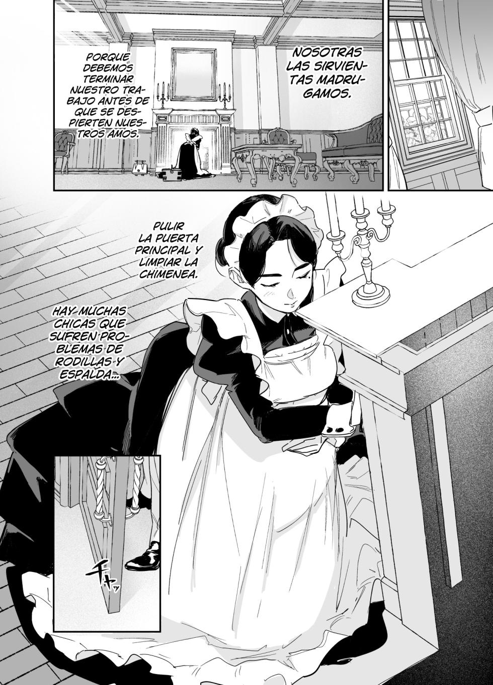 [F no Kottoubako (Onizuka Frill)] Wagaya no Housemaid Bridget Sei no Gohoushi ~Danro Souji kara Kozukuri made~ [Spanish] [Hellsing Scans] - Page 28