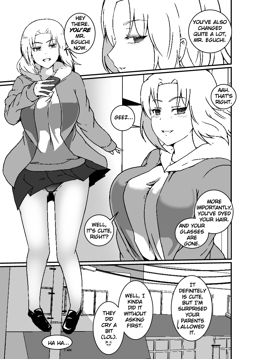 [Hyoui no Jikan (Shimakawa)] Karada Koukan Matching Appli | The Body-Swap Matching App [English] [TheFrogManScans] - Page 32