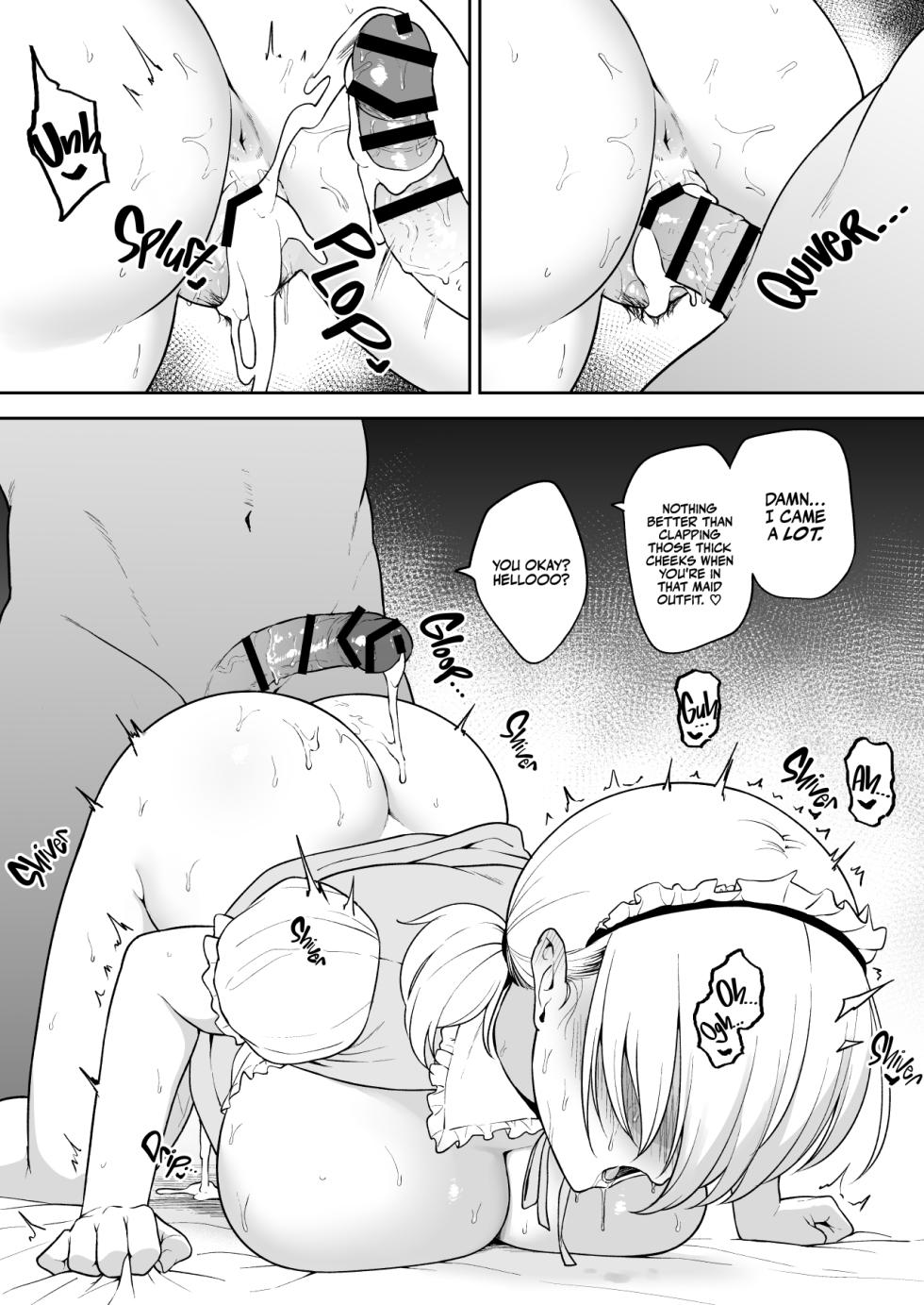 [Yue] Sena-chan ni Donki no Maid Fuku o Kisete Cosplay Ecchi | Cosplay Sex with Sena-chan Who's Wearing A Maid Outfit from Donki [English] [korafu] - Page 25