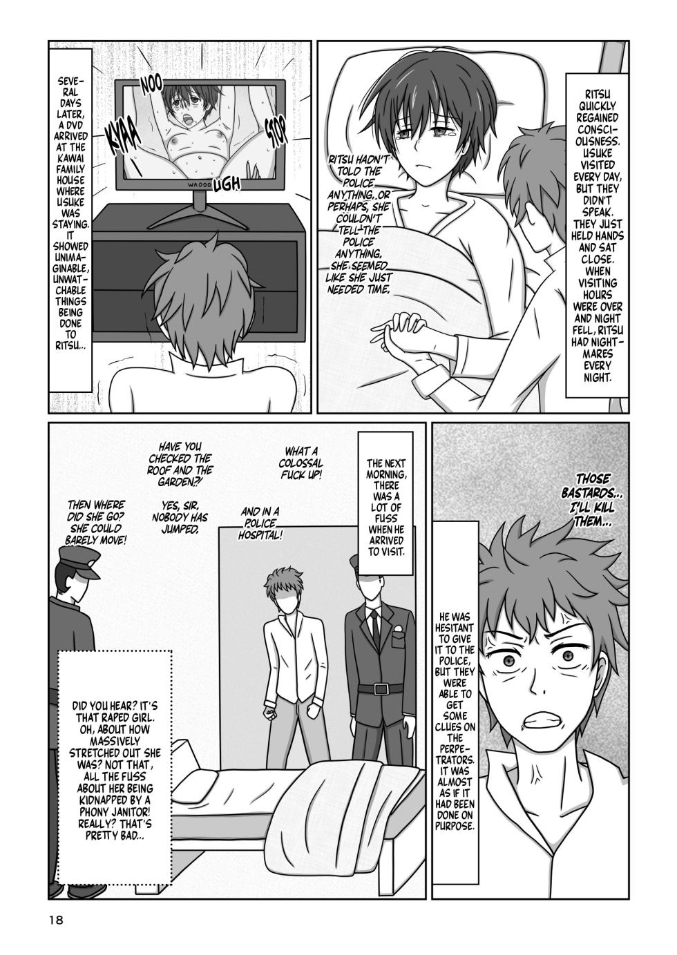 [Akumaster] Kawaisou na Ritsu ~Zetsubou no Kankin Goumon~ | Poor Ritsu ~Captivity and Torture in Despair~ (Bokura wa Minna Kawaisou) [English] =TB= [Digital] - Page 20